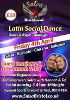 Salsa Bristol Latin Social Party Night